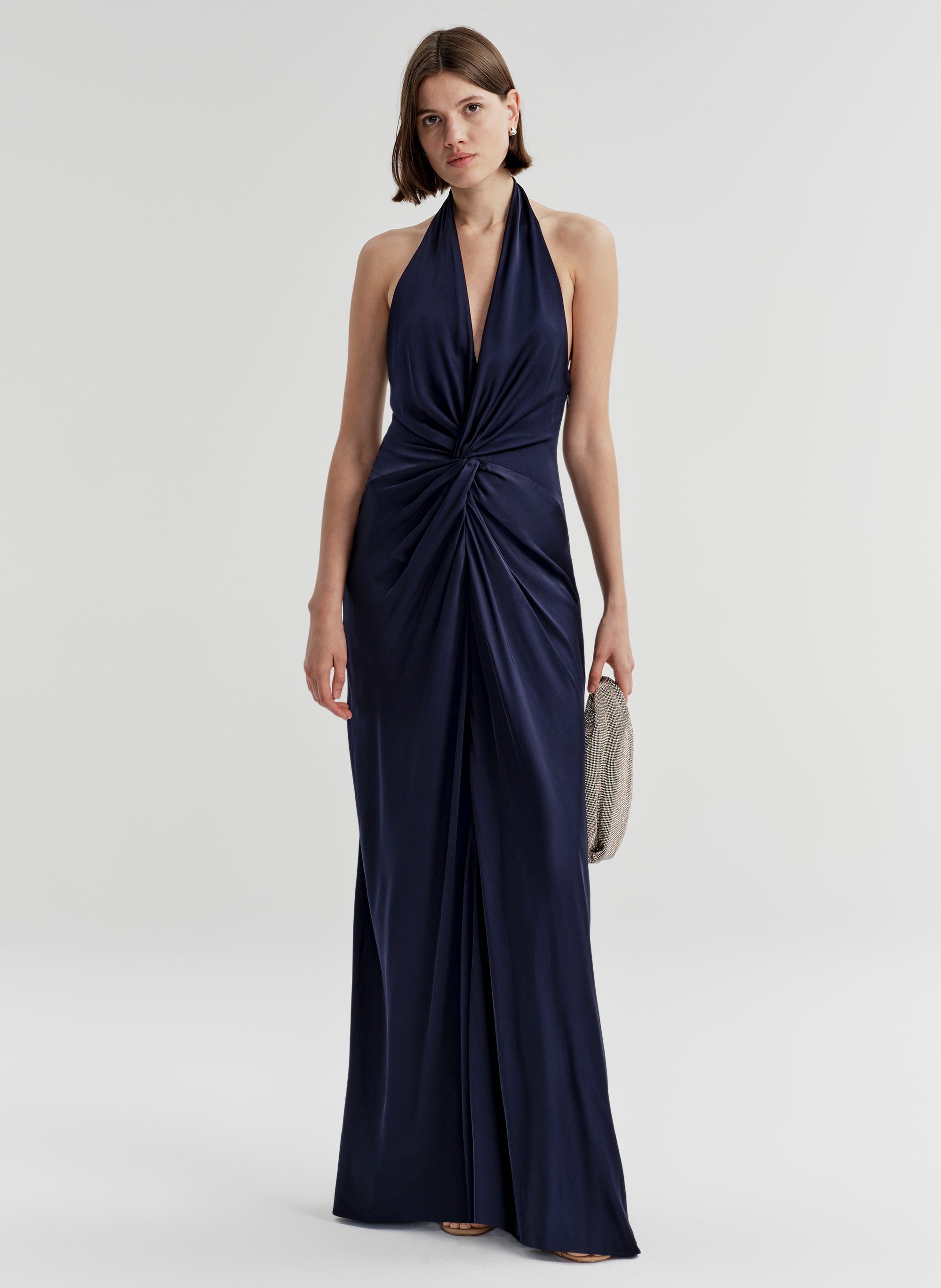 Mabel Satin Gown