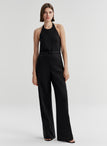 Sylvie Linen Halter Jumpsuit
