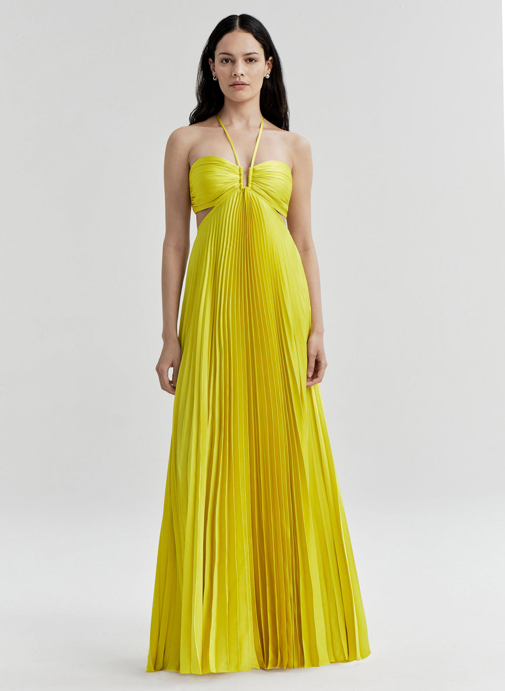 a.l.c. ltd moira matte pleated dress A.L.C. Moira Dress in Black
