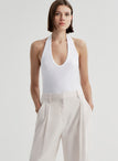 Ari Cotton Halter Tank