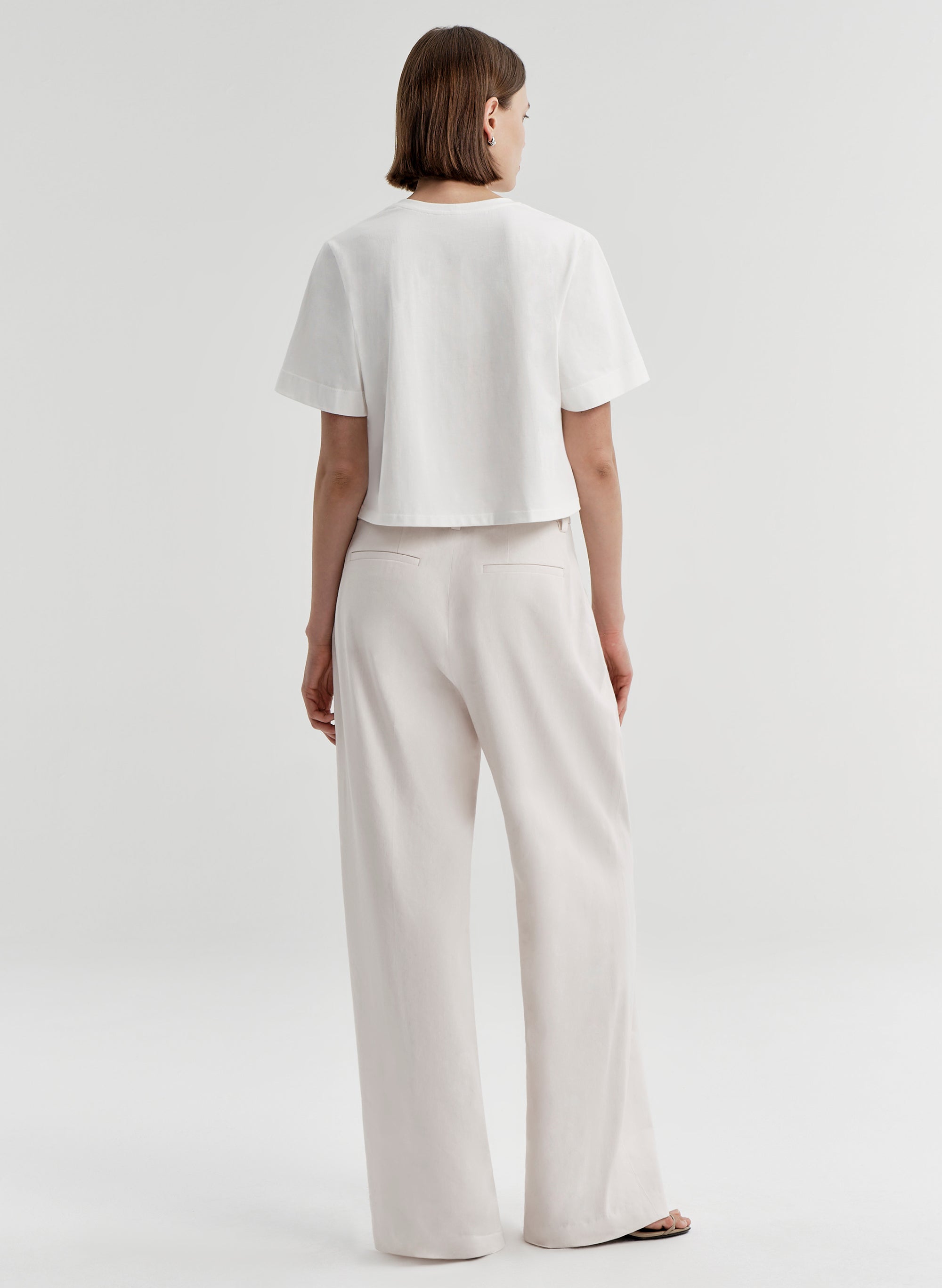 Kali Relaxed Crop Tee | ALC LTD