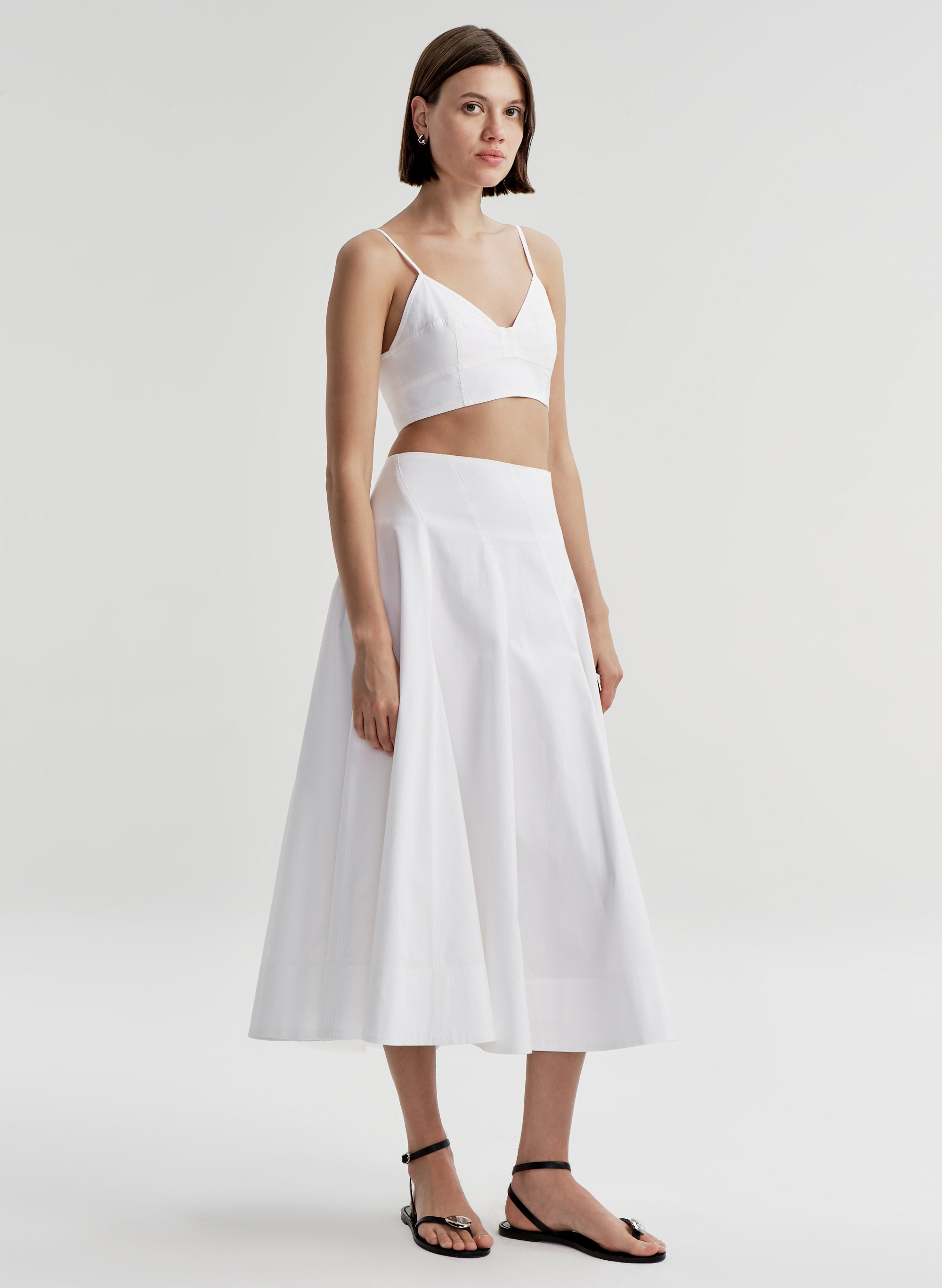 Joan Stretch Cotton Bra Top | ALC LTD