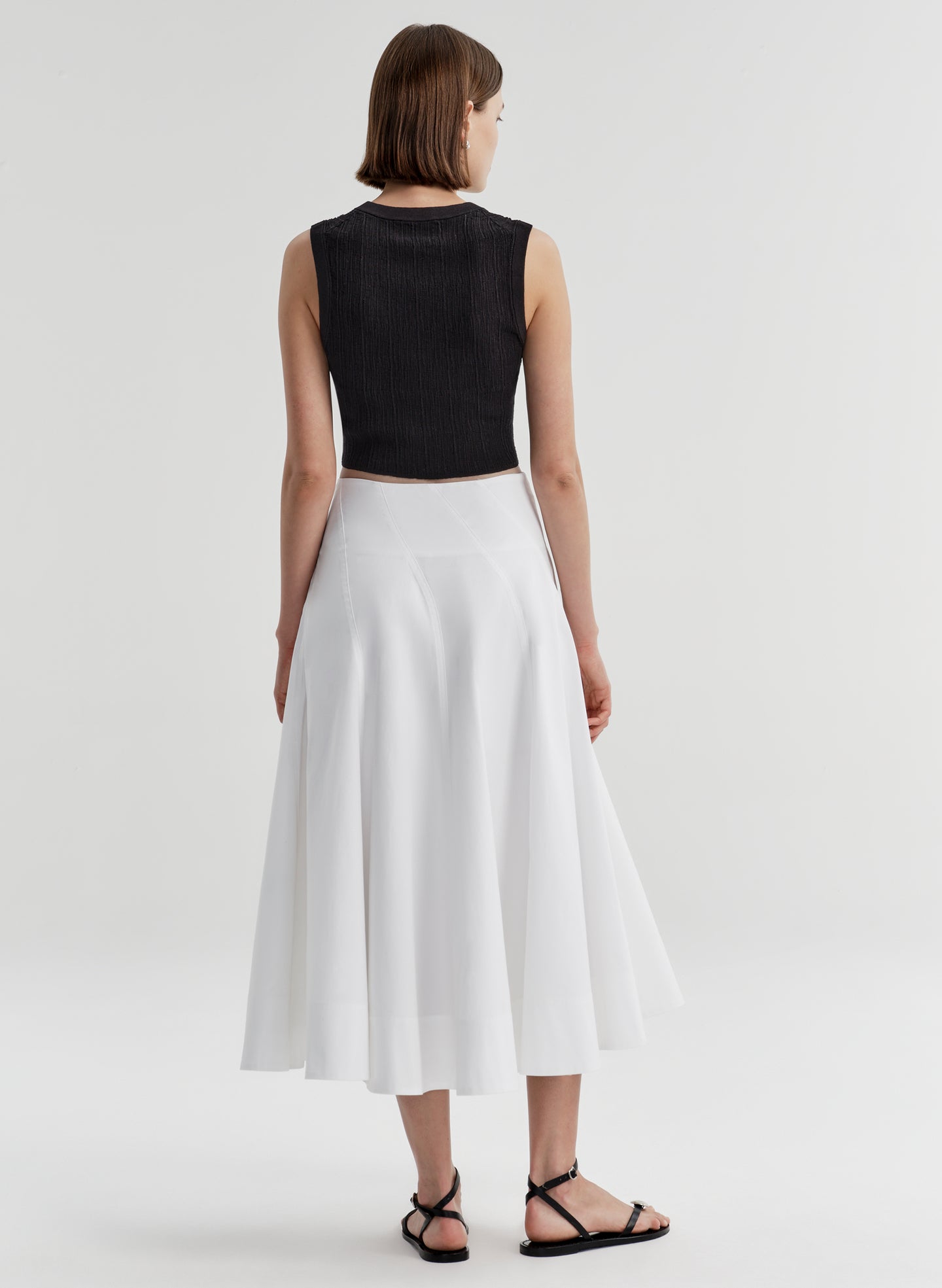 Lottie Fine Cotton Cropped Top