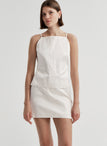 Reese Tie-Back Satin Top