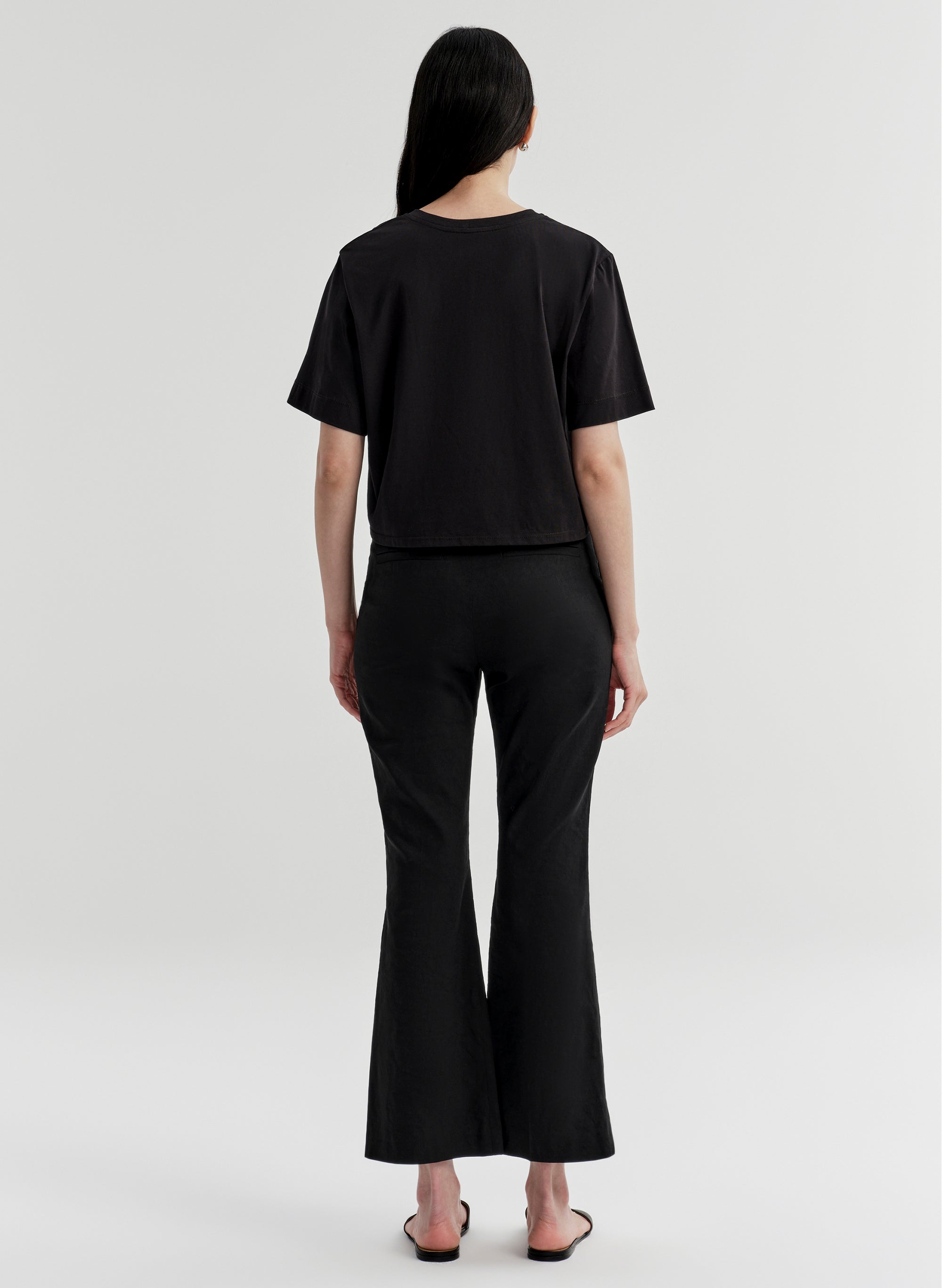 Cropped Sophie Linen Pant | ALC LTD