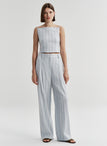 Winston Linen Pinstripe Pant