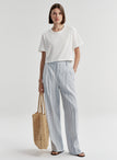 Winston Linen Pinstripe Pant