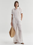 Tyler Striped Linen Pant