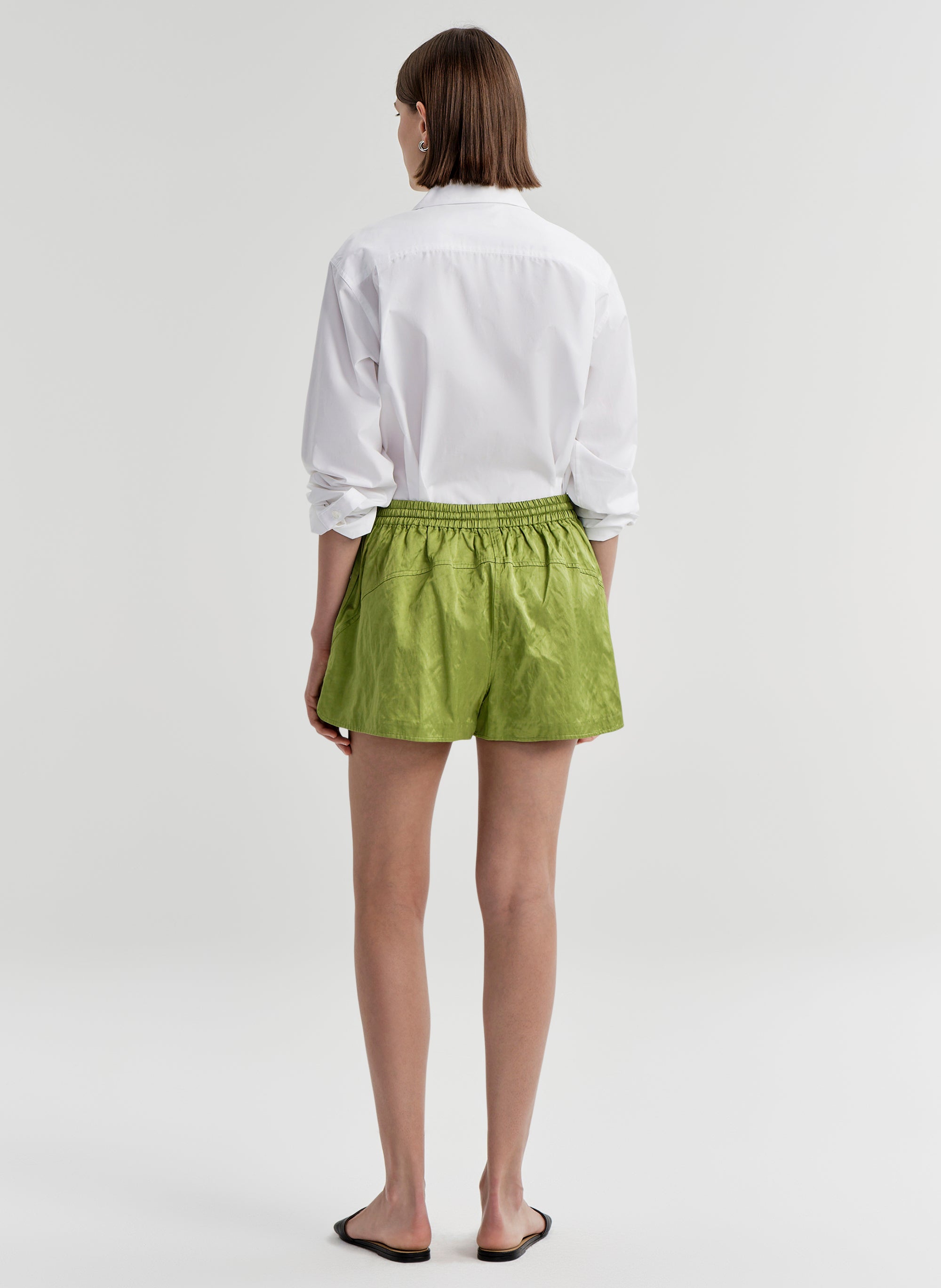 Camden Satin Drawstring Short | ALC LTD