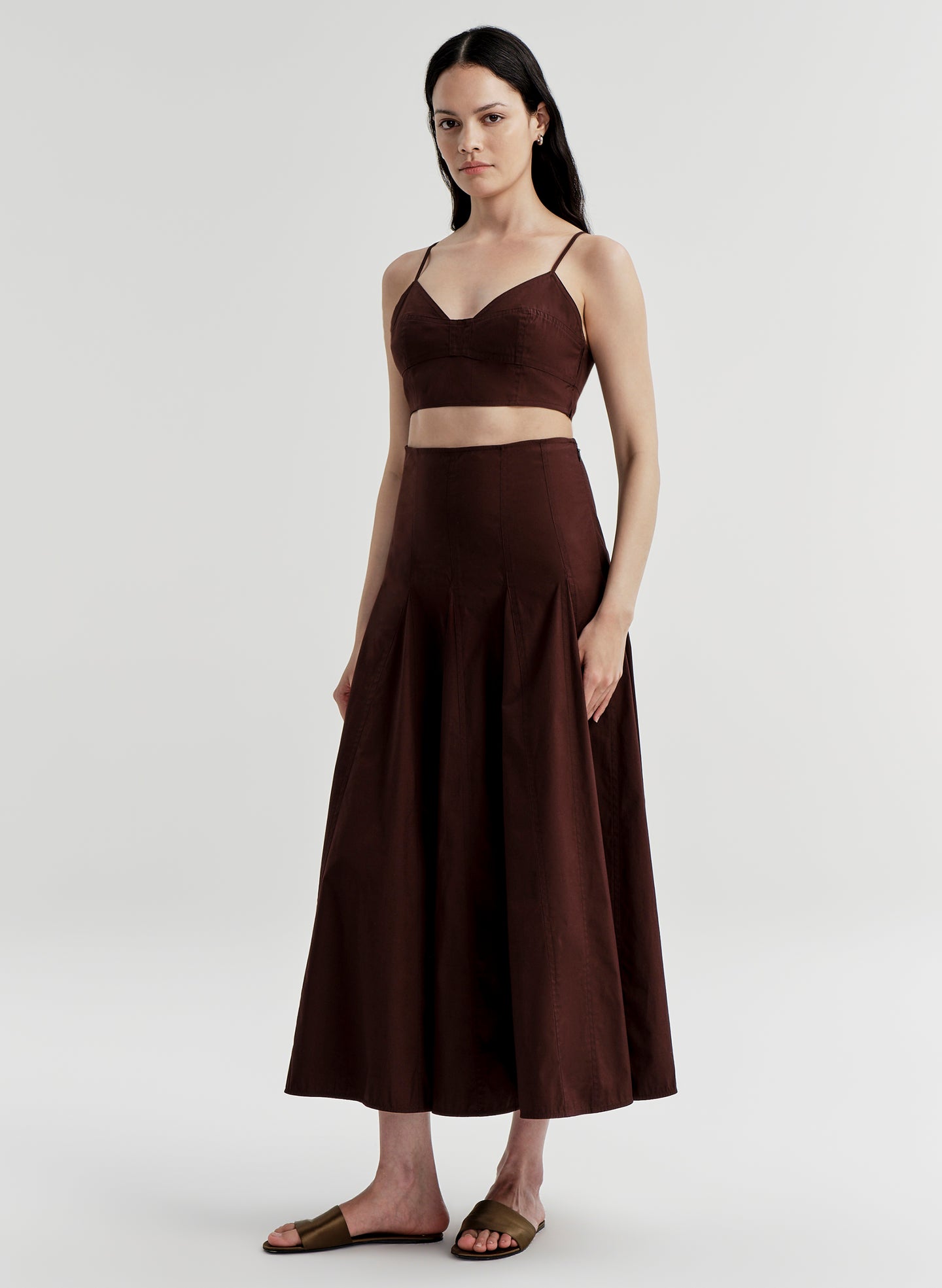 A.L.C. Joan Bra Top in Brown