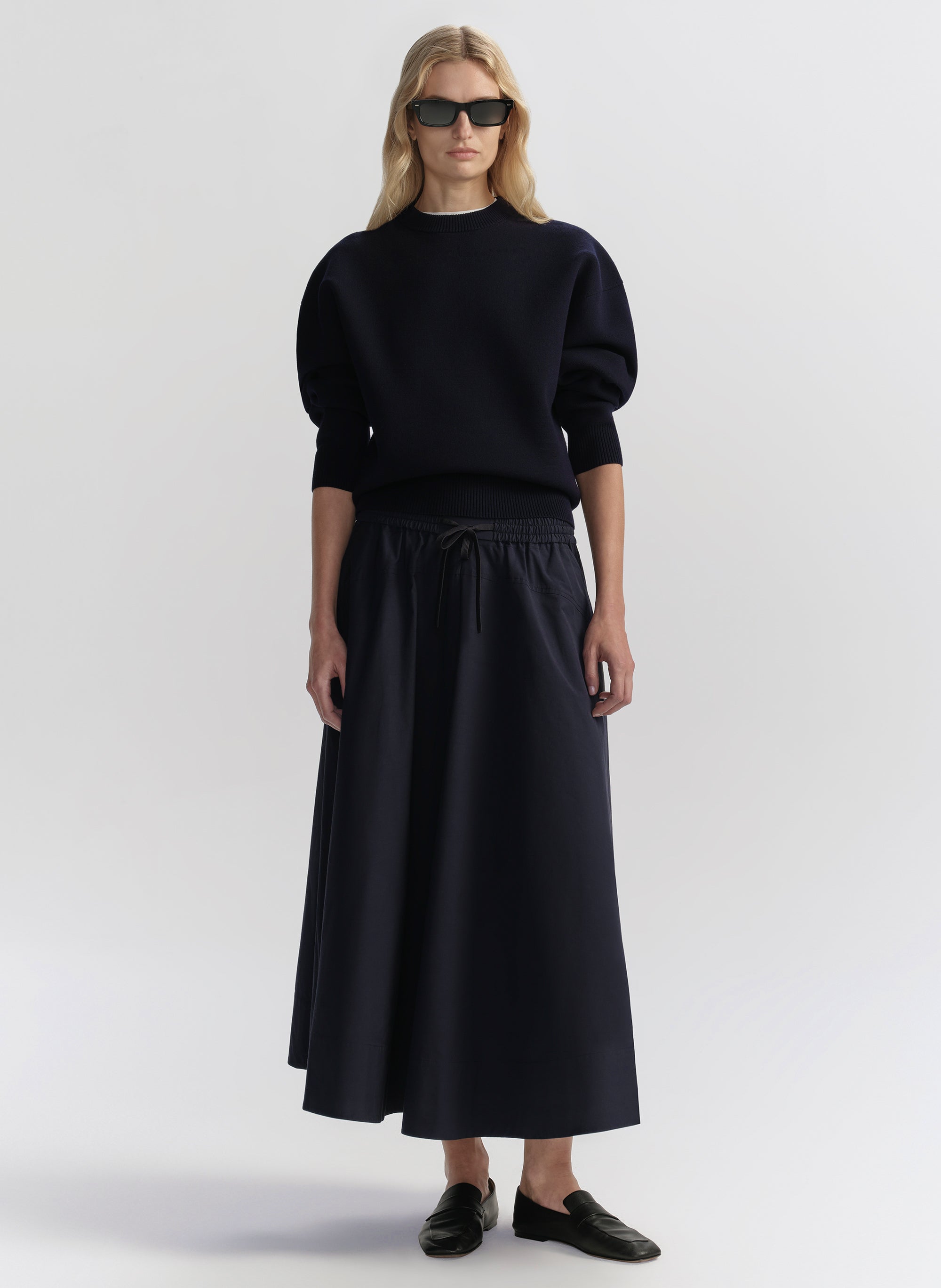 Remy Drawstring Midi Skirt | ALC LTD