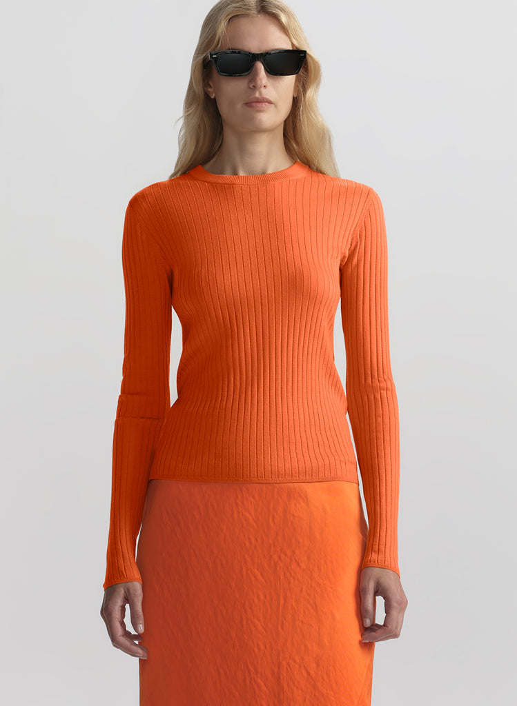 A.L.C. Kyle Ribbed Merino Top | ALCltd.com