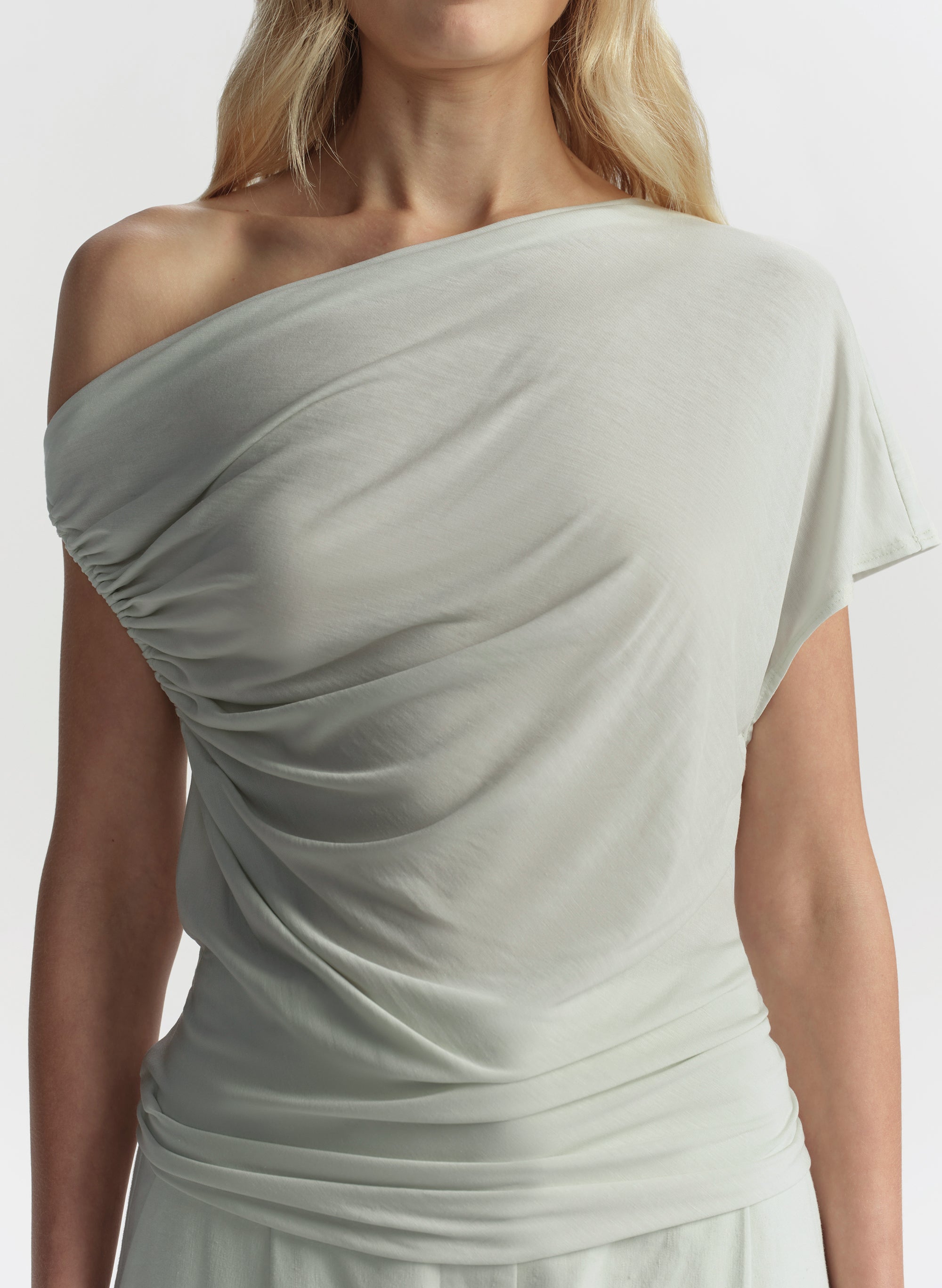 Halle One Shoulder Tee | ALC LTD