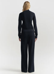 Jax Knit Pointelle Cardigan