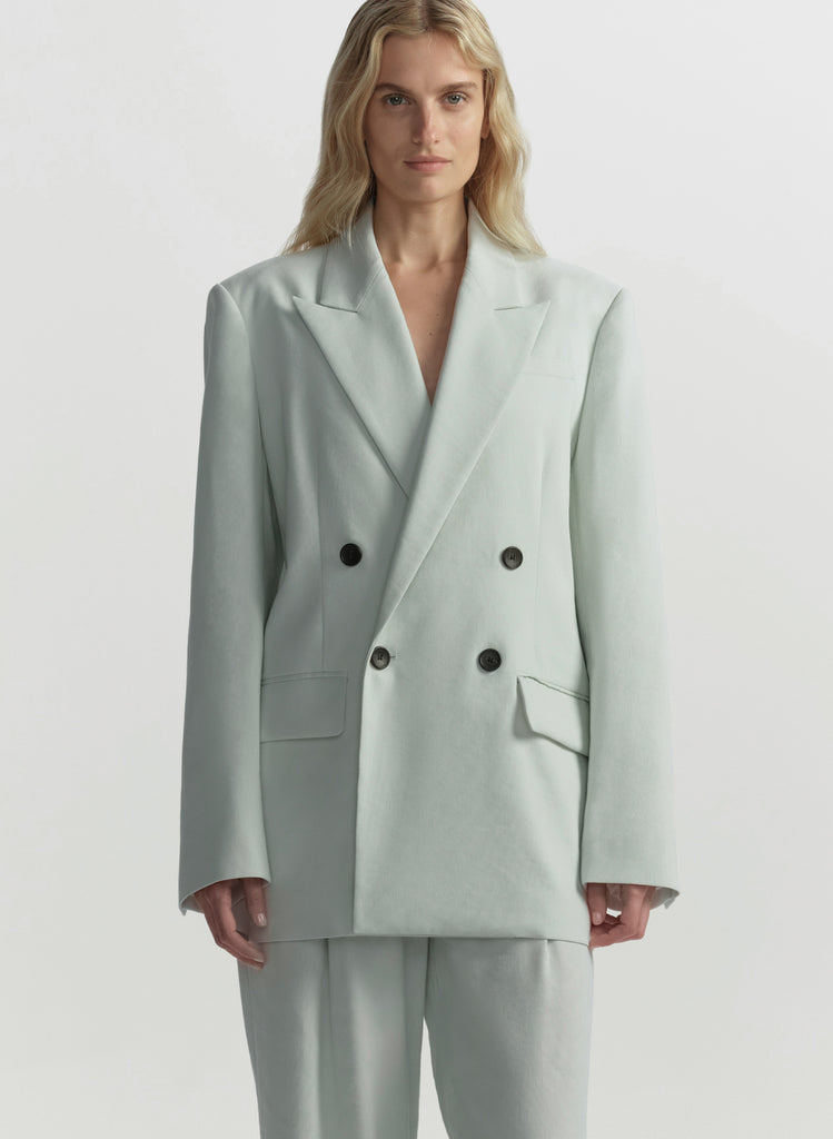 A.L.C. Calla Oversized Tailored Linen Jacket | ALCltd.com