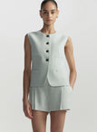 Georgie Linen Vest