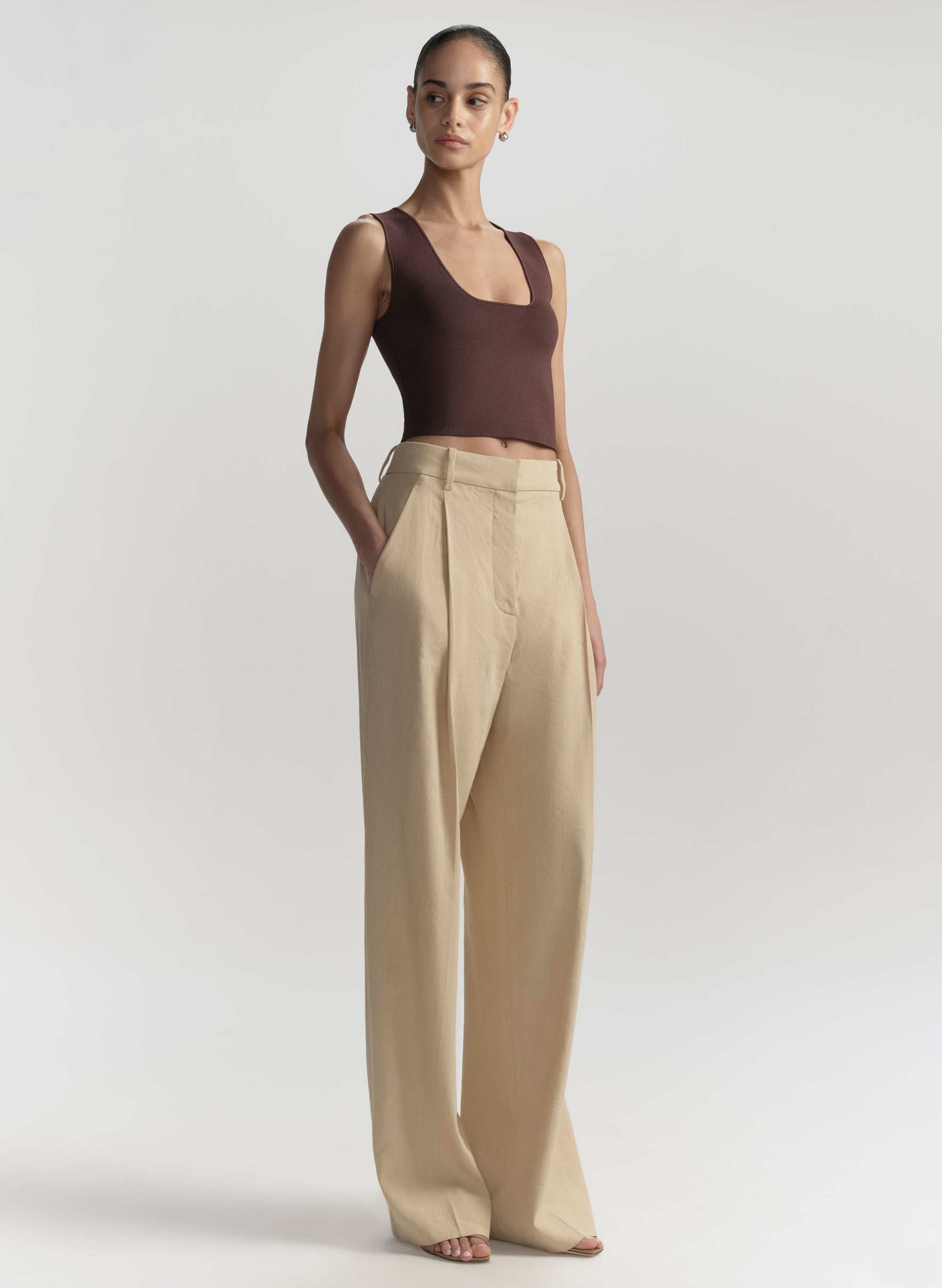 Sera Compact Knit Top | ALC LTD