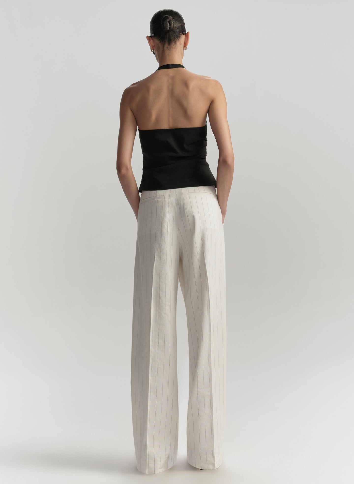 Sylvie Linen Halter Top