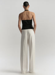 Sylvie Linen Halter Top