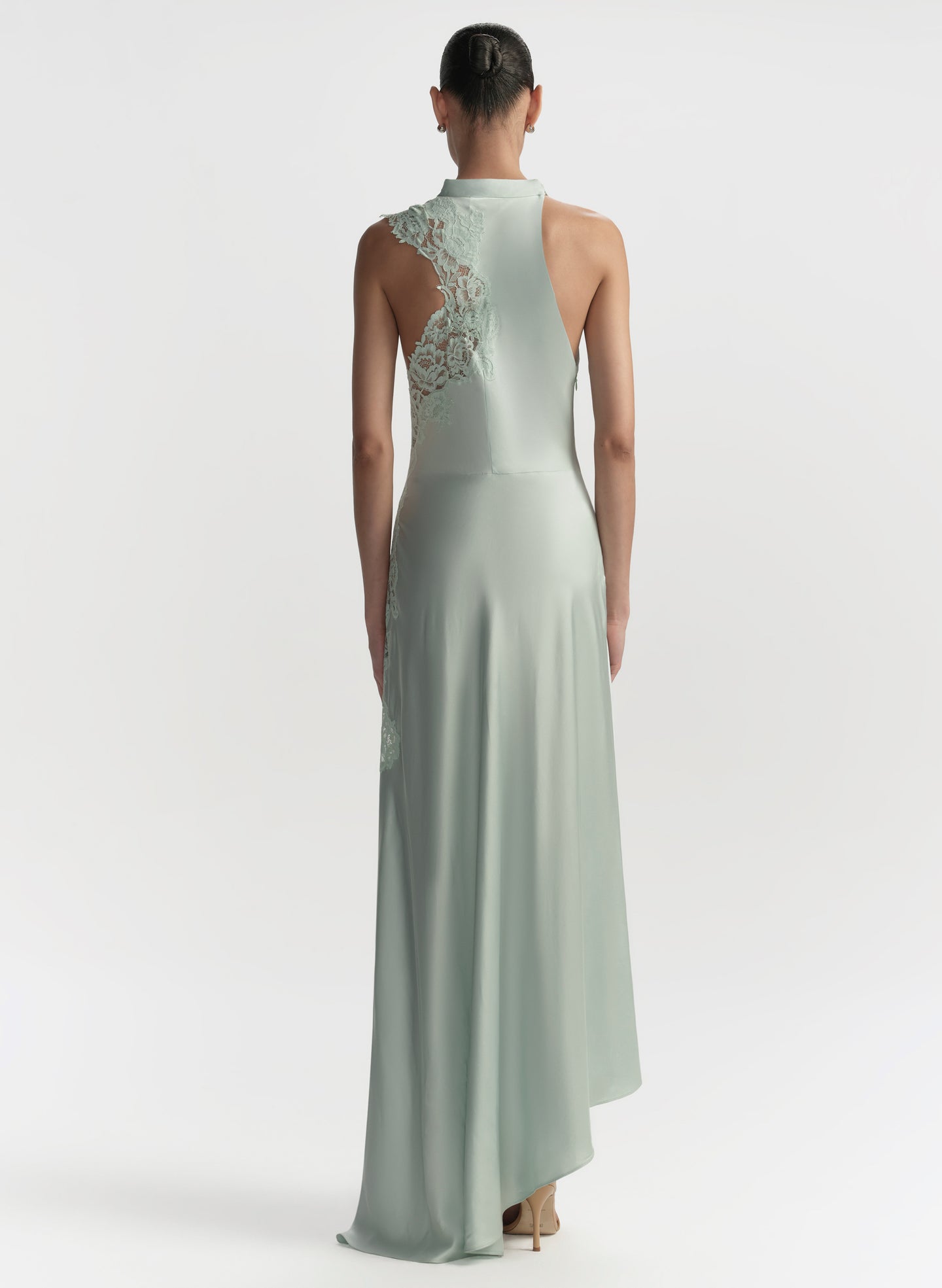 Josephine Satin and Lace Maxi Dress | ALC LTD Josephine Satin and Lace Maxi Dress | ALC LTD
