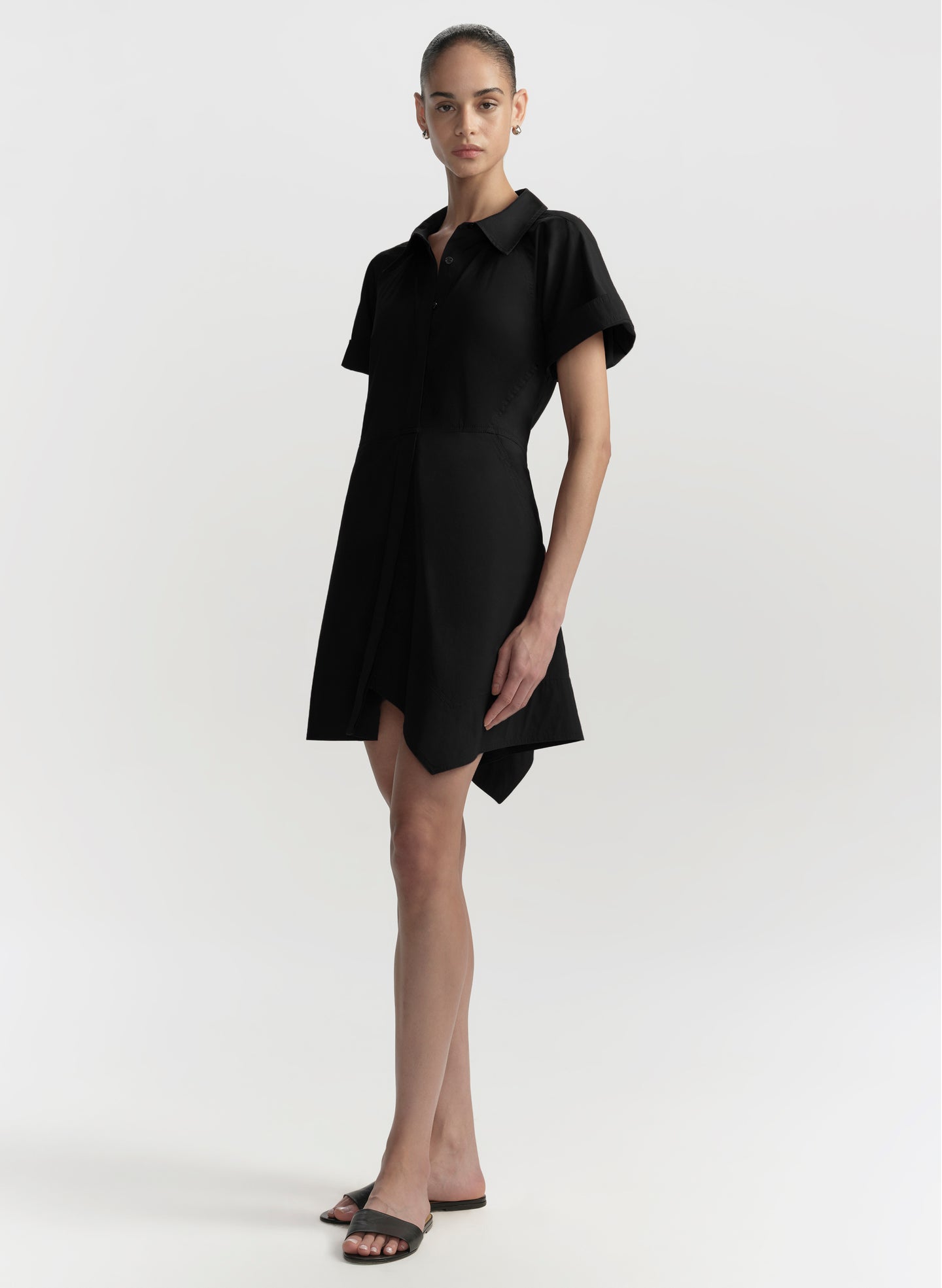 little black shirt dress little black t-shirt dress Lauren Scruggs-Kennedy