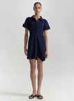 Julie Cotton Mini Shirtdress