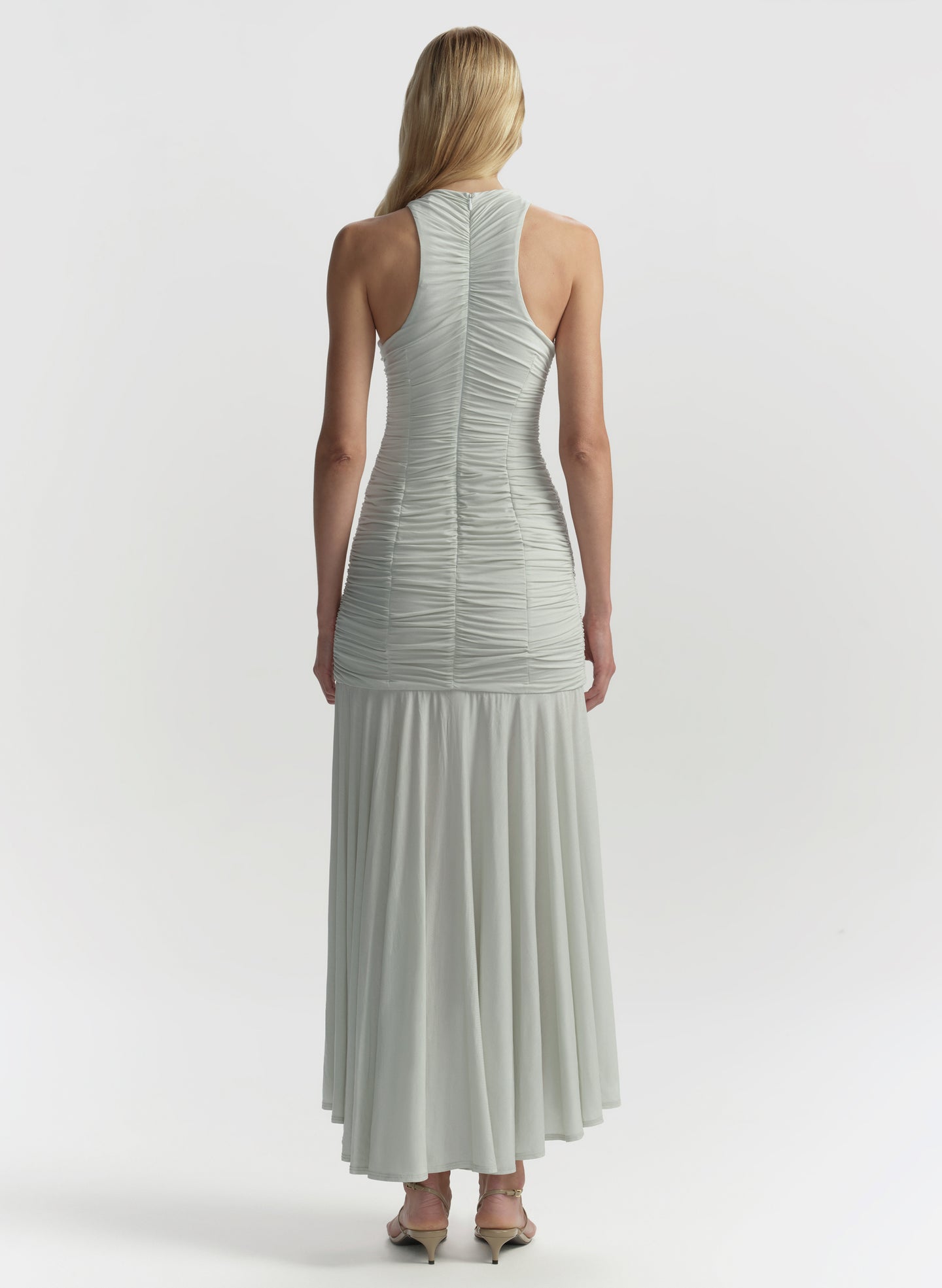 Ayla Ruched Knit Midi Dress Ayla Ruched Knit Midi Dress