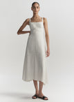 Harlow Linen Midi Dress