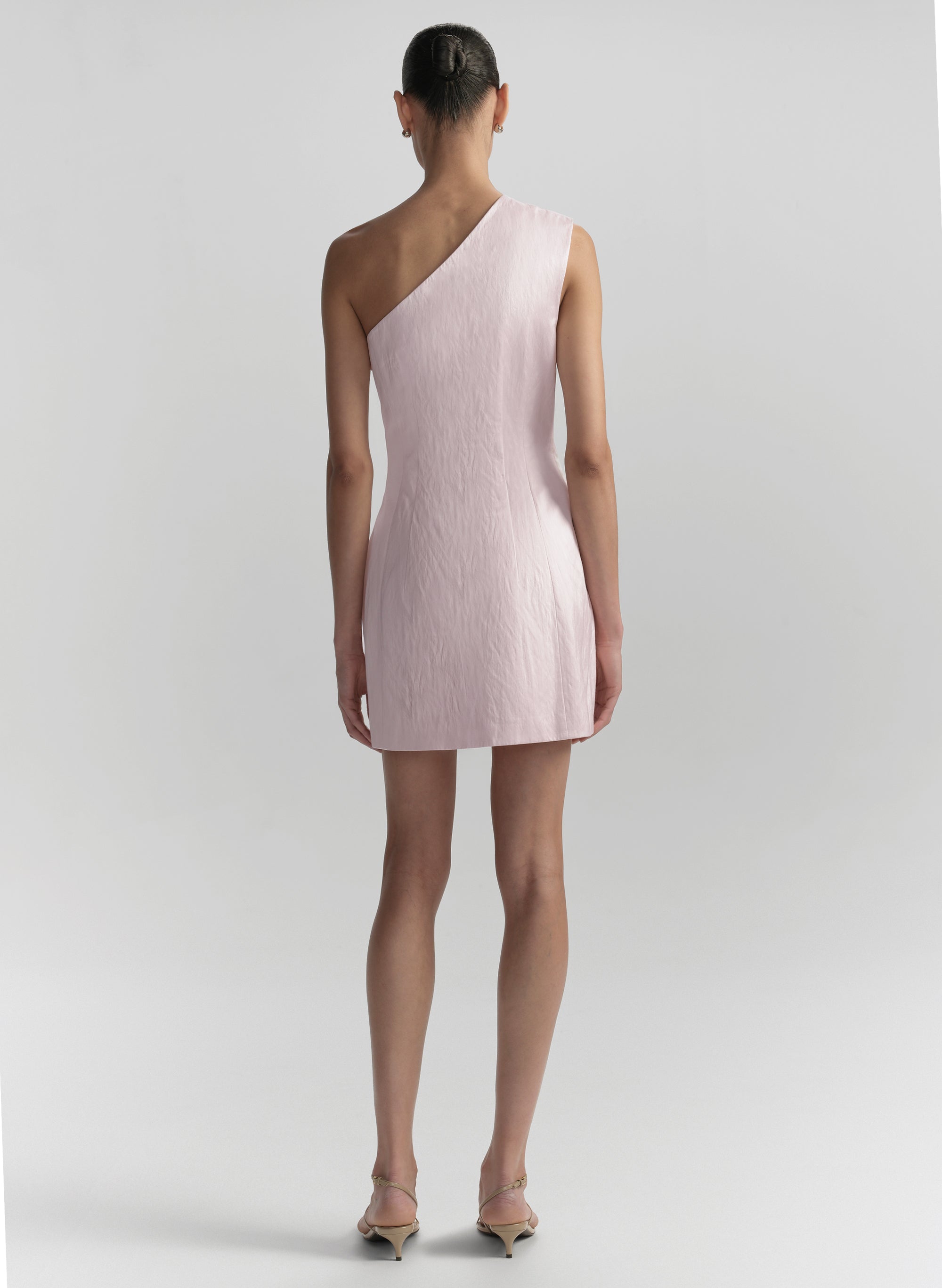 Naya One Shoulder Satin Mini Dress | ALC LTD