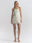 Eliana Strapless Lace Mini Dress