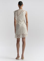 astra mini dress ASTRA DRESS-Sequin Cowl Neck Dress