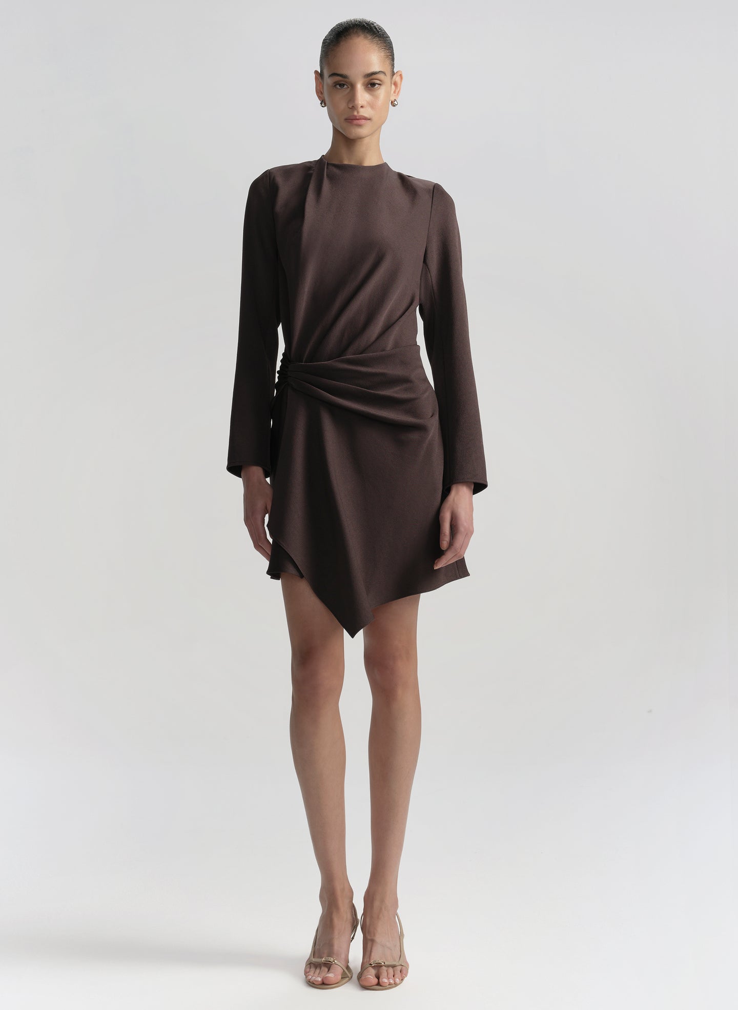 Kay Dress - Ganache / 10 Kay Dress - Ganache / 10