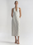 Eva Embellished Midi Dress