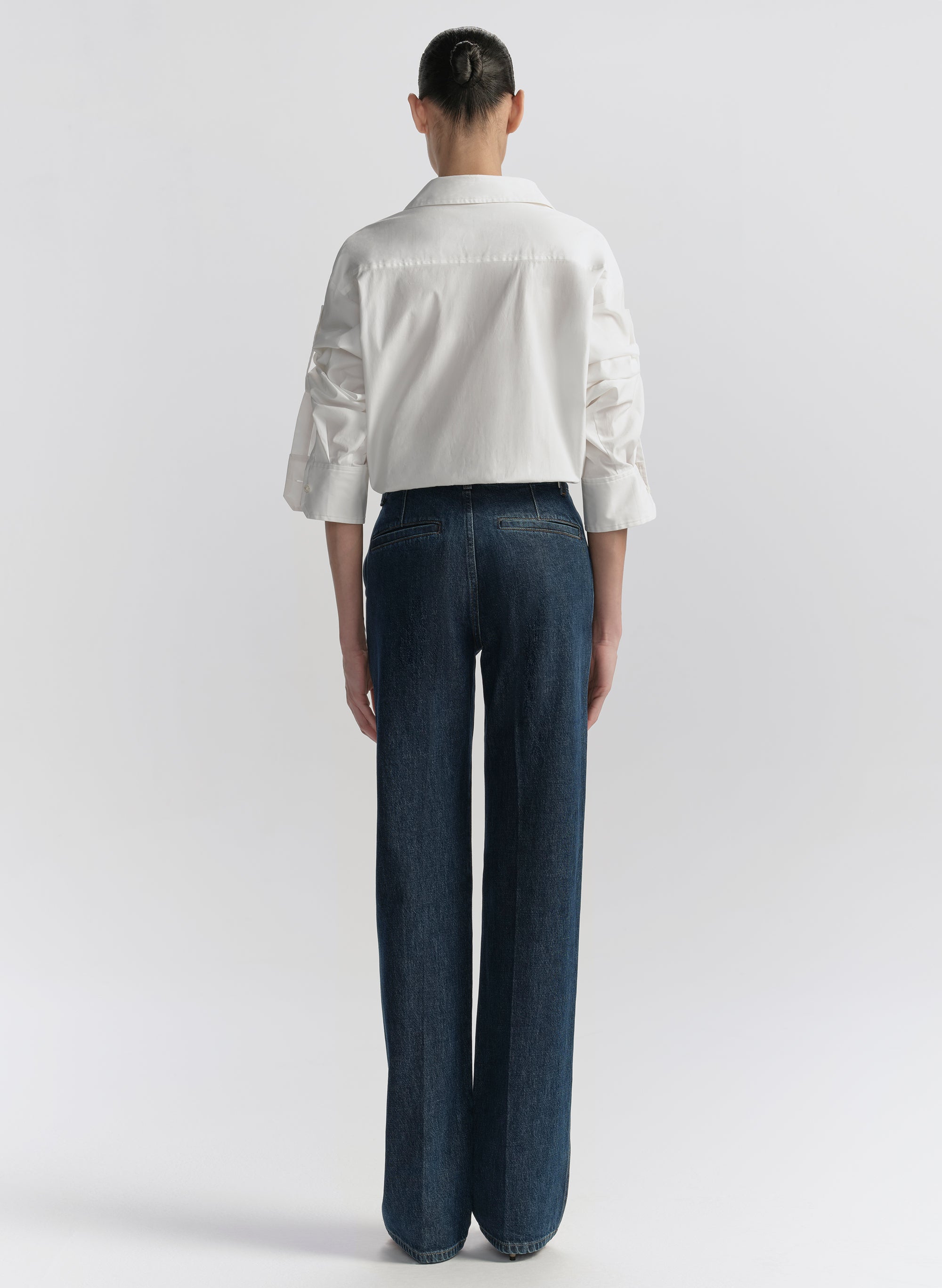 Leo Cropped Cotton Shirt | ALC LTD
