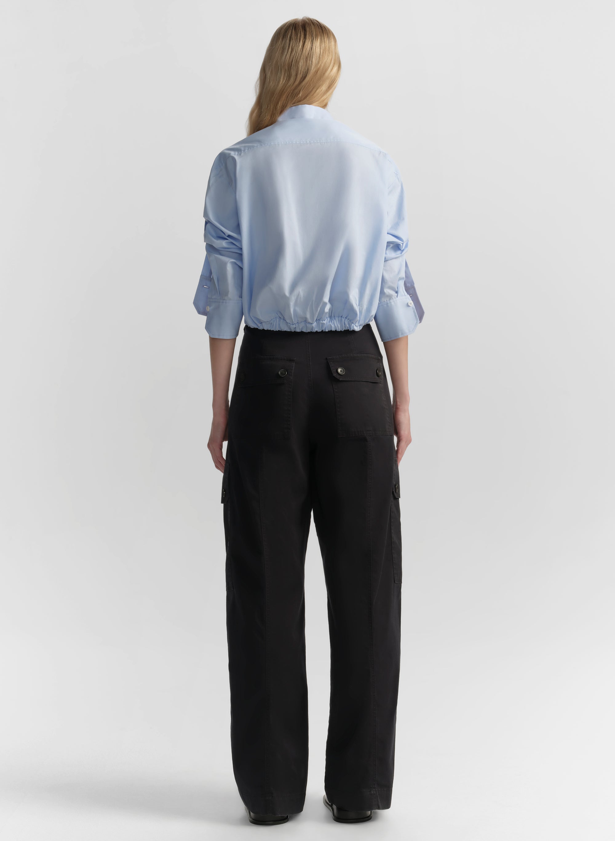トップス Leo Leo Cropped Cotton Shirt | ALC LTD