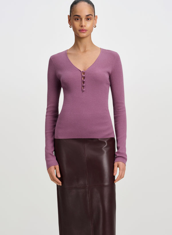 Tate Stretch Merino Top
