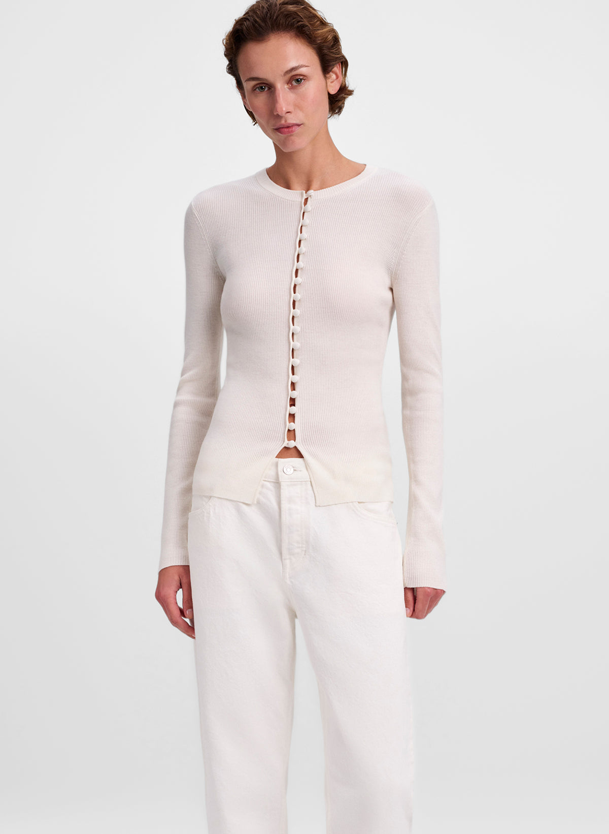 Tess Stretch Merino Cardigan