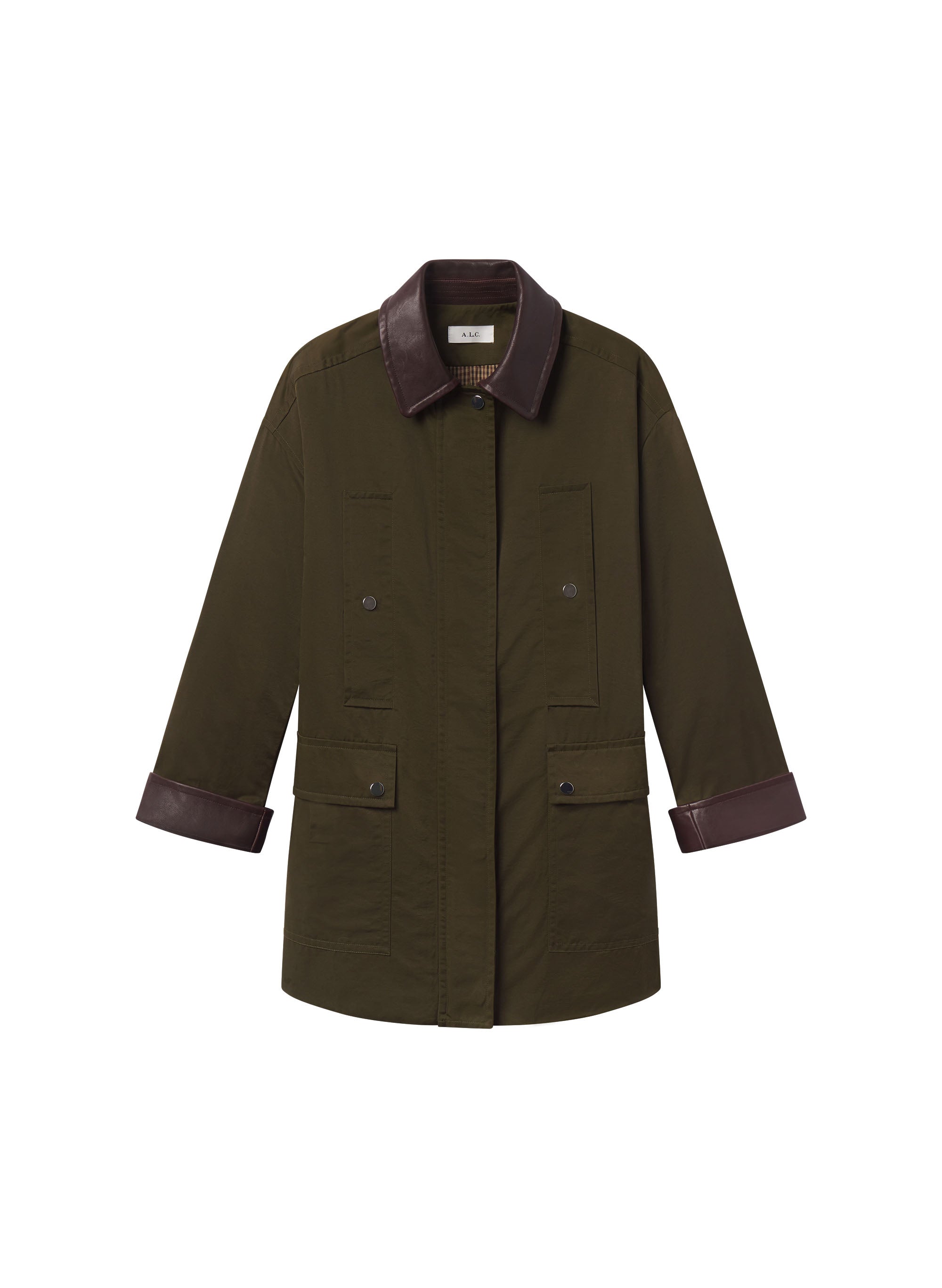 A.L.C. Theo Oil Cloth Jacket | ALCltd.com