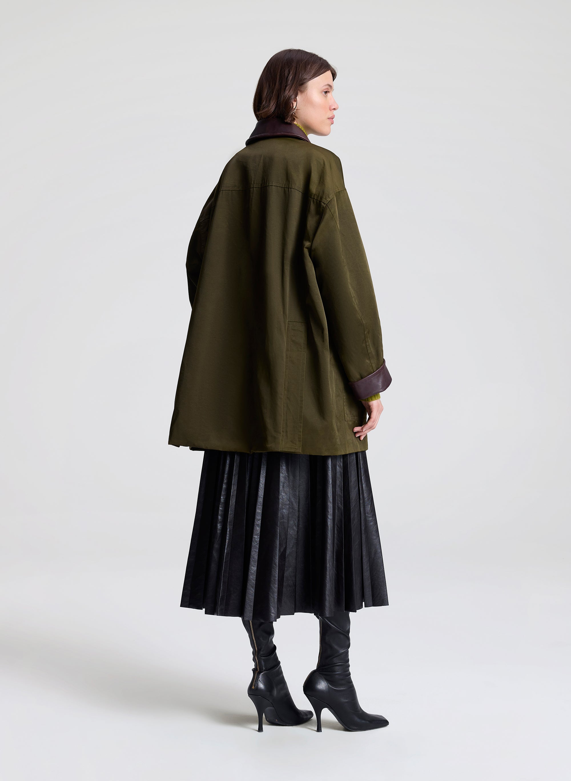 A.L.C. Theo Oil Cloth Jacket | ALCltd.com