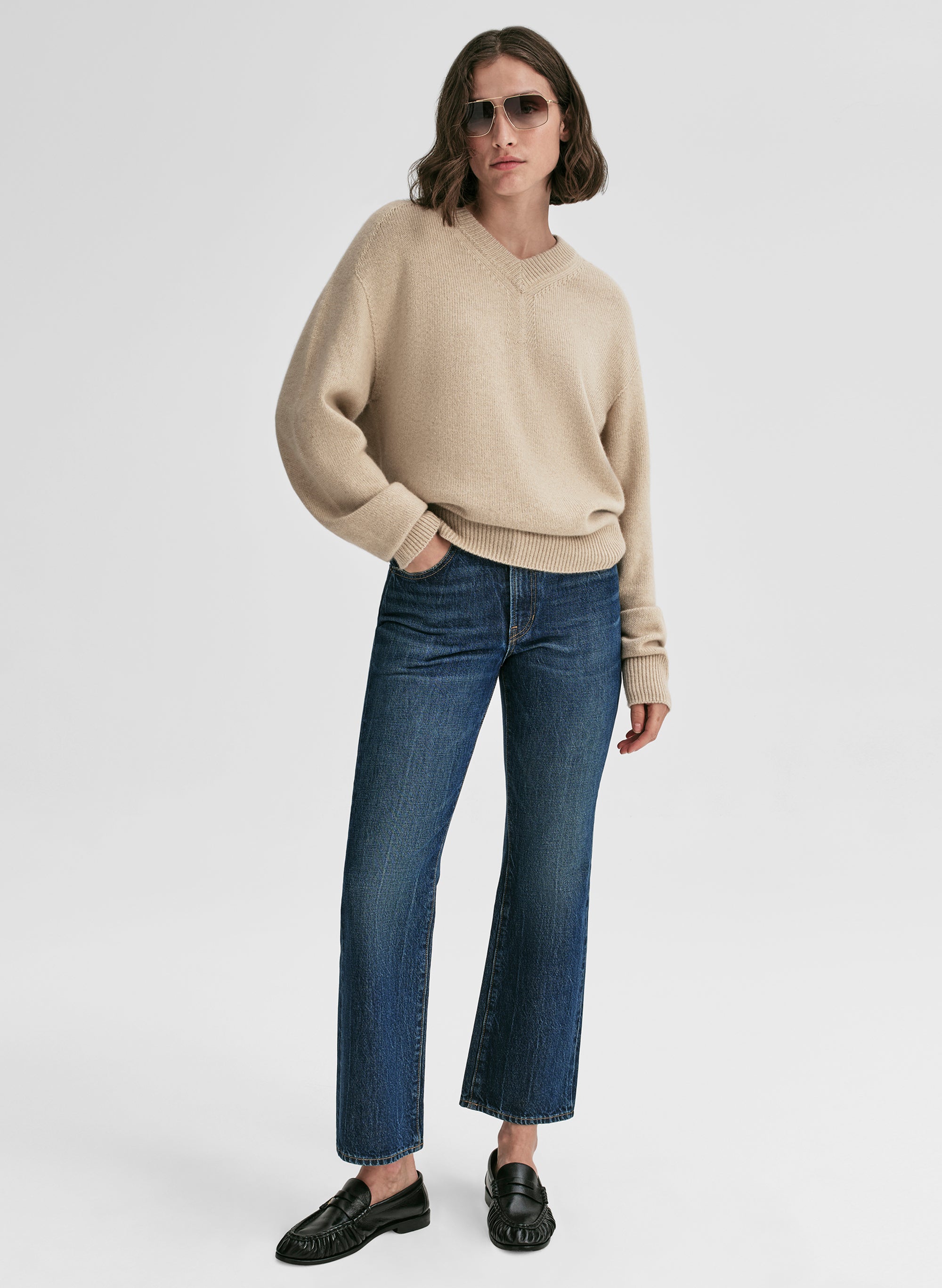 【新品未着用】MEER. AMERICAN SLEEVE FLARE TOP American Sleeve Top With Cup
