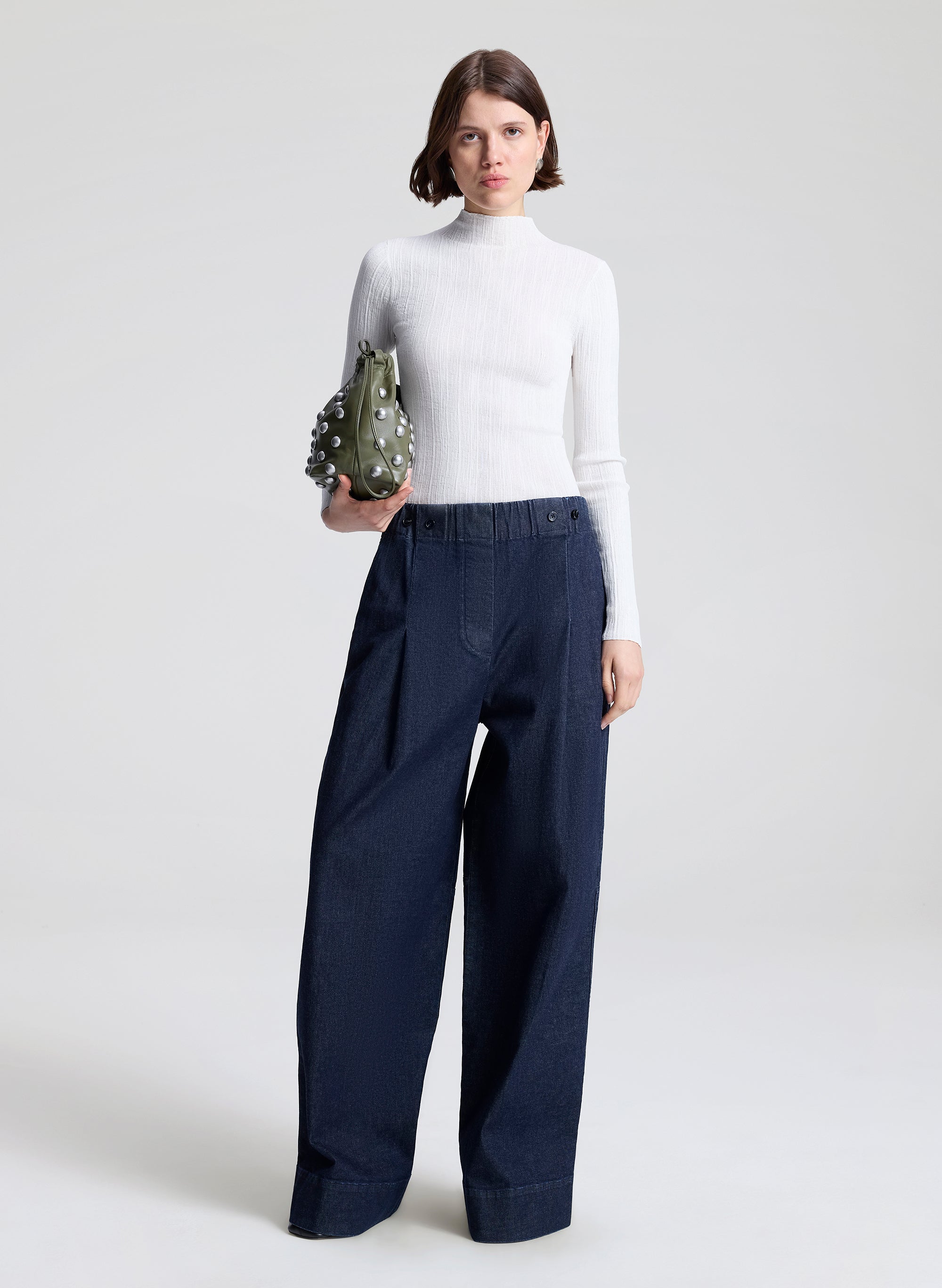 The 213 Wide Leg Denim Pant | ALC LTD