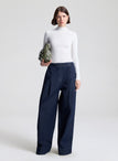 The 213 Wide Leg Denim Pant