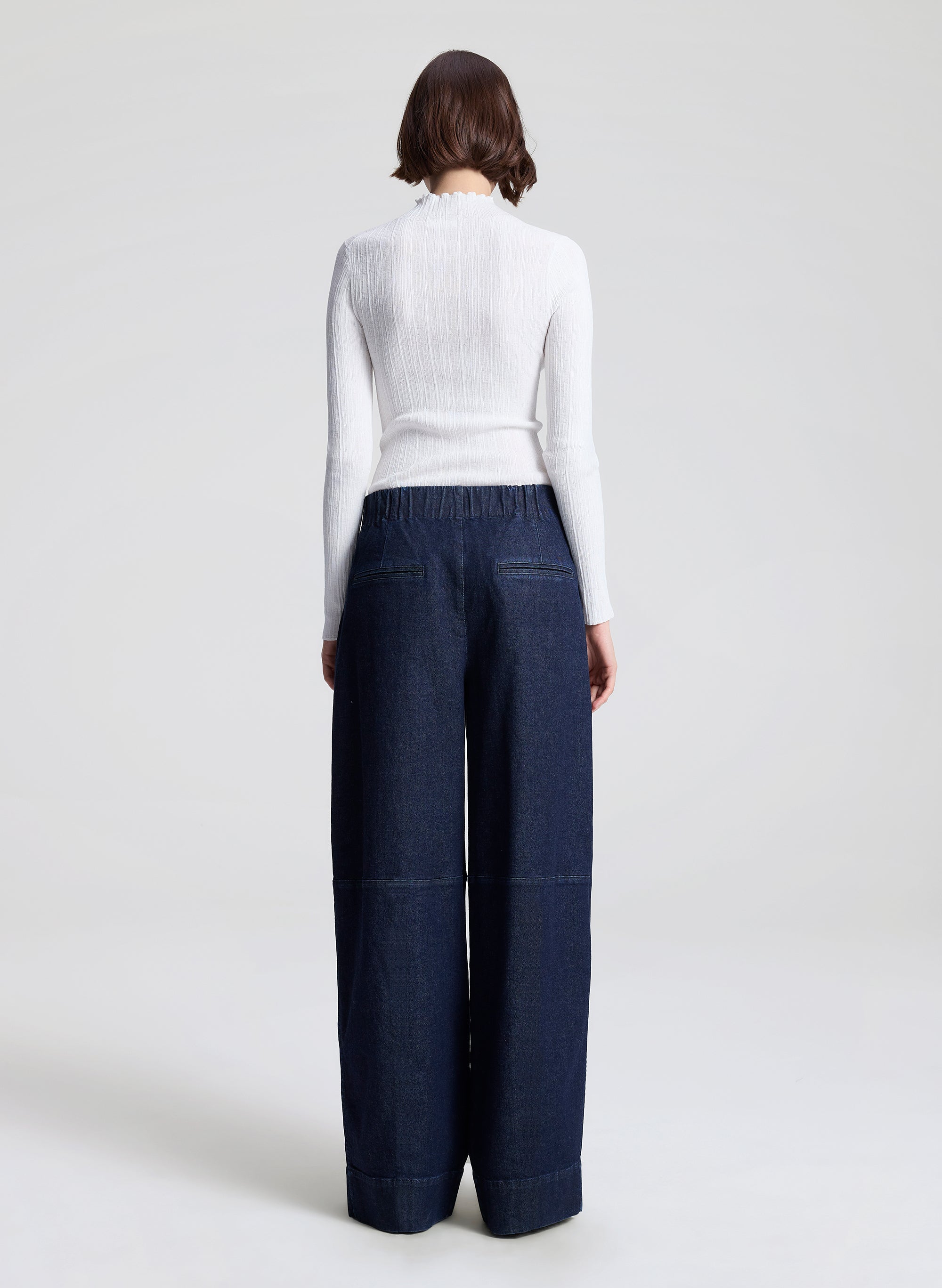 パンツ Wide leg denim The 213 Wide Leg Denim Pant | ALC LTD