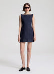 The 444 Denim Mini Dress