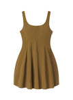 Vea Stretch Cotton Mini Dress