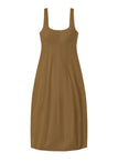 Veda Stretch Cotton Midi Dress
