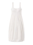 Nina Cotton Nylon Midi Dress