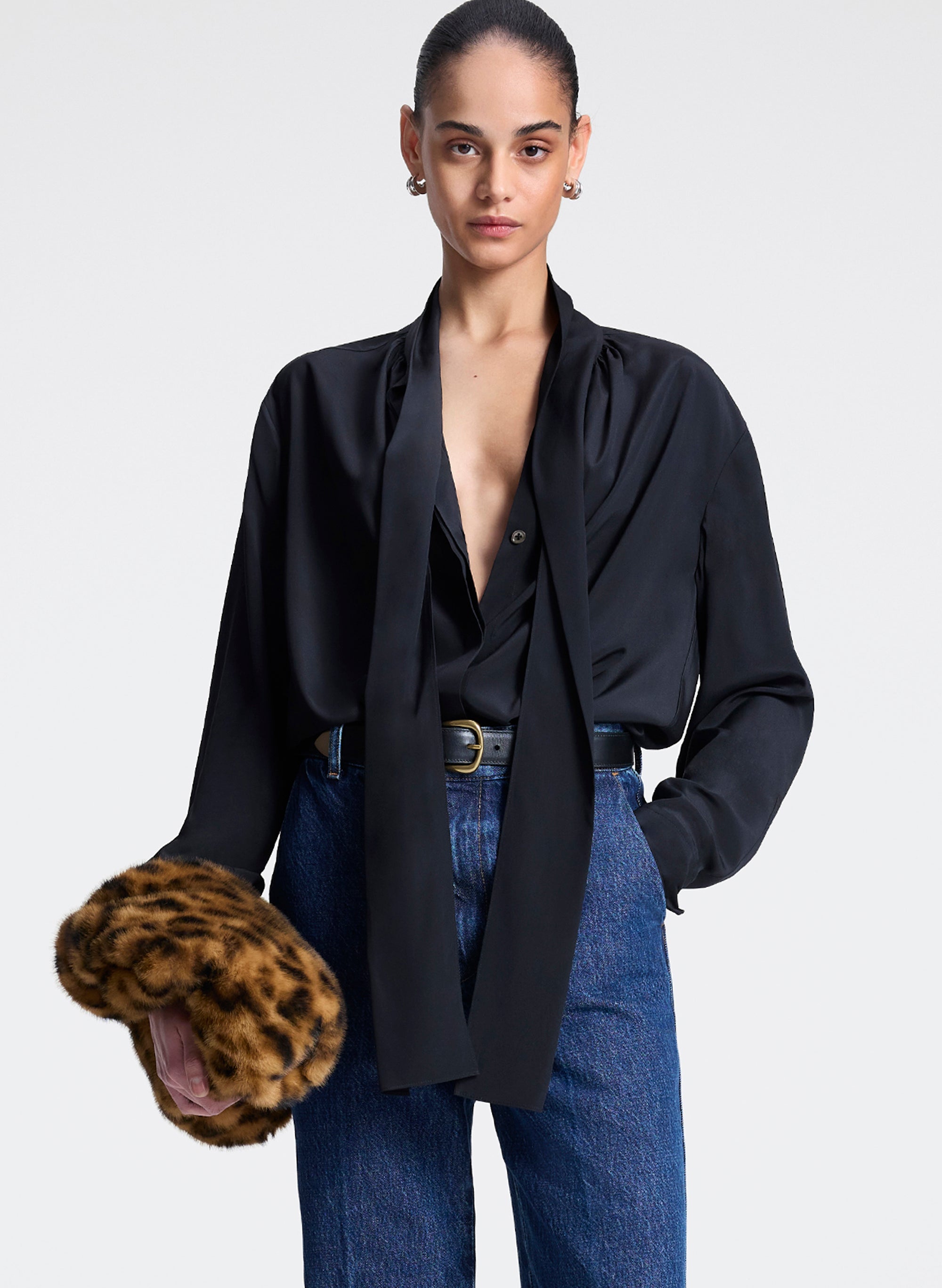 A.L.C. Vivi Silk Top | ALCltd.com