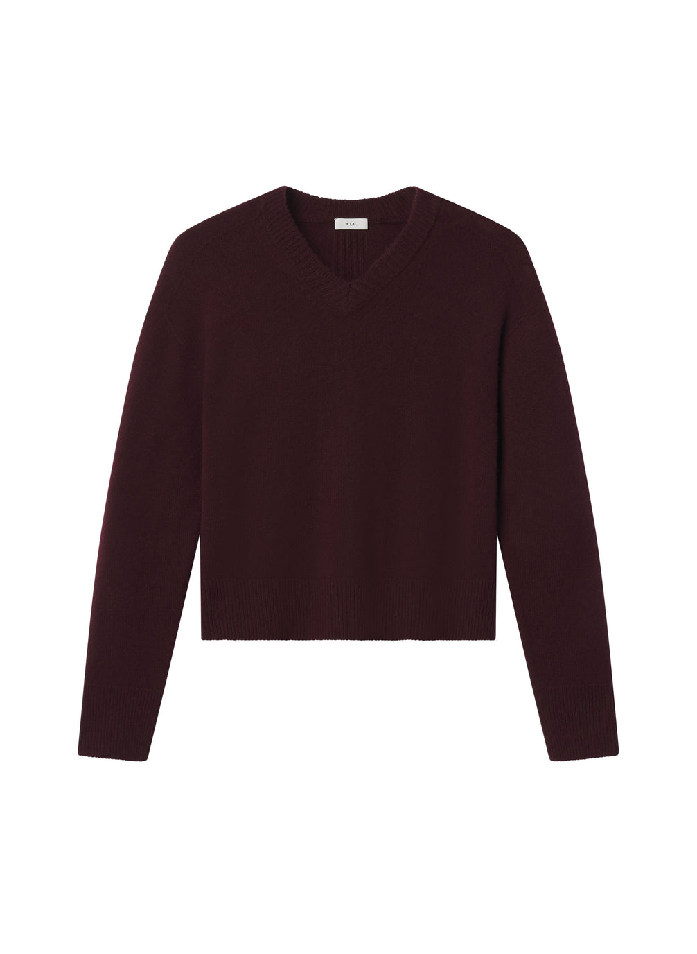 Calven Cashmere V Neck Sweater