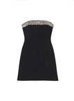 Elsie Strapless Embellished Mini Dress